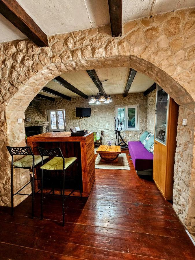 Dalmatia Rustica Comfortable One Bedroom+Fireplace ซาดาร์ ภายนอก รูปภาพ